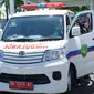 Pemkot Bengkulu menyiapkan puluhan Ambulance gratis untuk melayani warga kota ini 24 jam. (Liputan6.com/Yuliardi Hardjo)