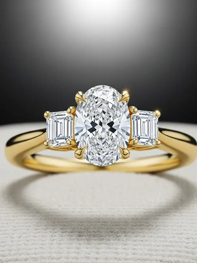 Model Cincin Emas buat Tunangan (Image By Gemini AI)