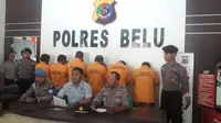 Polisi menetapkan tujuh tersangka dalam kasus penganiayaan Noviana Baruk (16), warga Babulu Selatan, Kecamatan Kobalima, Kabupaten Malaka, NTT. (Liputan6.com/ Ola Keda)