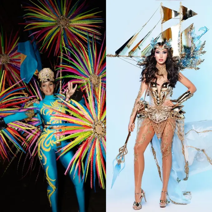 10 Kostum Nasional yang Mencuri Perhatian di Miss Universe 2022, Wakil Indonesia Bawa Kapal Phinisi 6 Kg