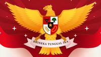 Ilustrasi garuda pancasila. (Photo Copyright by Freepik)