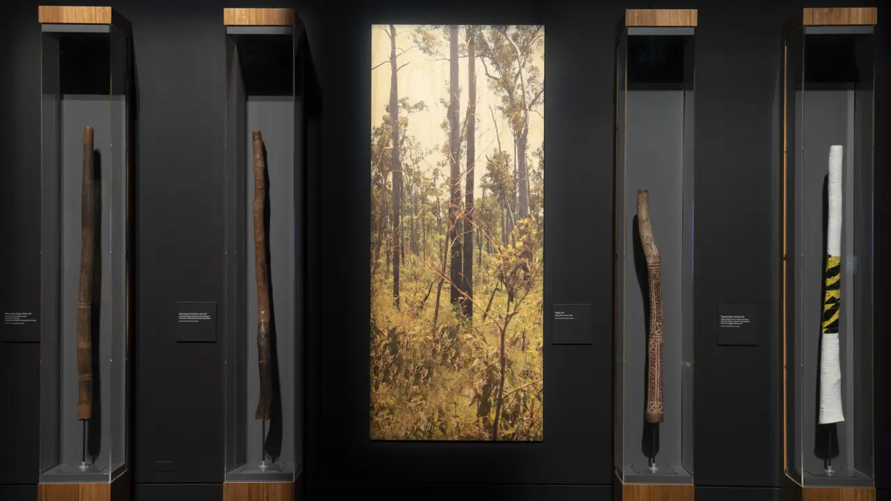 Yidaki: Didjeridu and the Sound of Australia Exhibition © National Museum of Australia
