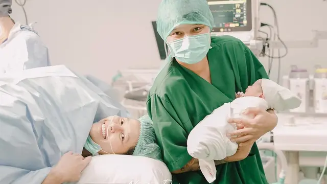 Selamat, Syamsir Alam dan Bunga Jelitha Dikaruniai Anak Kedua. (Foto: Instagram @syamsir11alam, @nafaspertama)