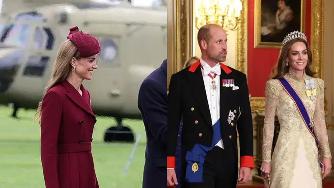 Dipuji Donald Trump, Kate Middleton Tampil Anggun dengan Tas Chanel Klasik hingga Tiara Milik Putri Diana