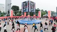 Sebanyak lebih dari 10ribu orang berpartisipasi di UNIQLO Fitfest 2022 demi bisa olahraga (UNIQLO Indonesia)