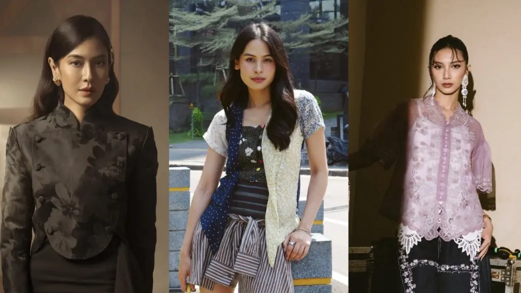 Merayakan Hari Kebaya Nasional sederet aktris ternama memamerkan OOTD berkebaya modern. Ada Maudy Ayunda, Beby Tsabina, hingga Maudy Ayunda. Seperti apa potretnya? [@maudyayunda @therealdisastr @bebytsabina]