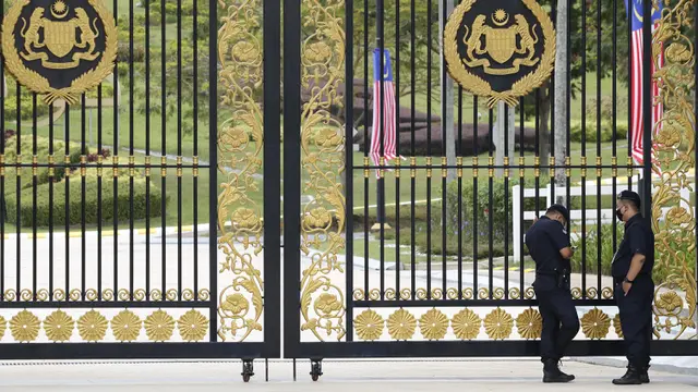 FOTO: PM Malaysia Muhyiddin Yassin Mengundurkan Diri