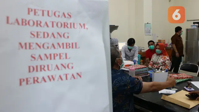 Ruang pangambilan sampel pasien yang ada di RSUD Anutapura Palu