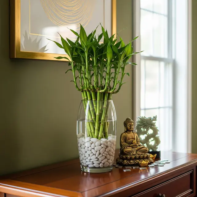 Penempatan Bambu Air Feng Shui di Rumah (Gemini AI)