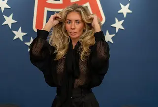 Bintang porno asal Inggris, Bonnie Blue. (dok. Instagram @onlybonnieblue/https://www.instagram.com/p/DFvWLEEPBUB/)