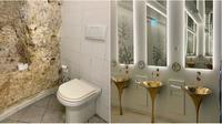 Potret toilet umum dengan interior mewah. (Sumber: Bored Panda / Norbi Whitney)