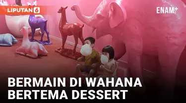 Sweet Lab Wahana Bermain Bertema Dessert Hadir di Lippo Mall Puri