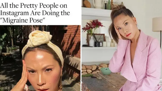 [Bintang] Digilai Para Selebriti Dunia, Pose Migrain Tuai Kecaman