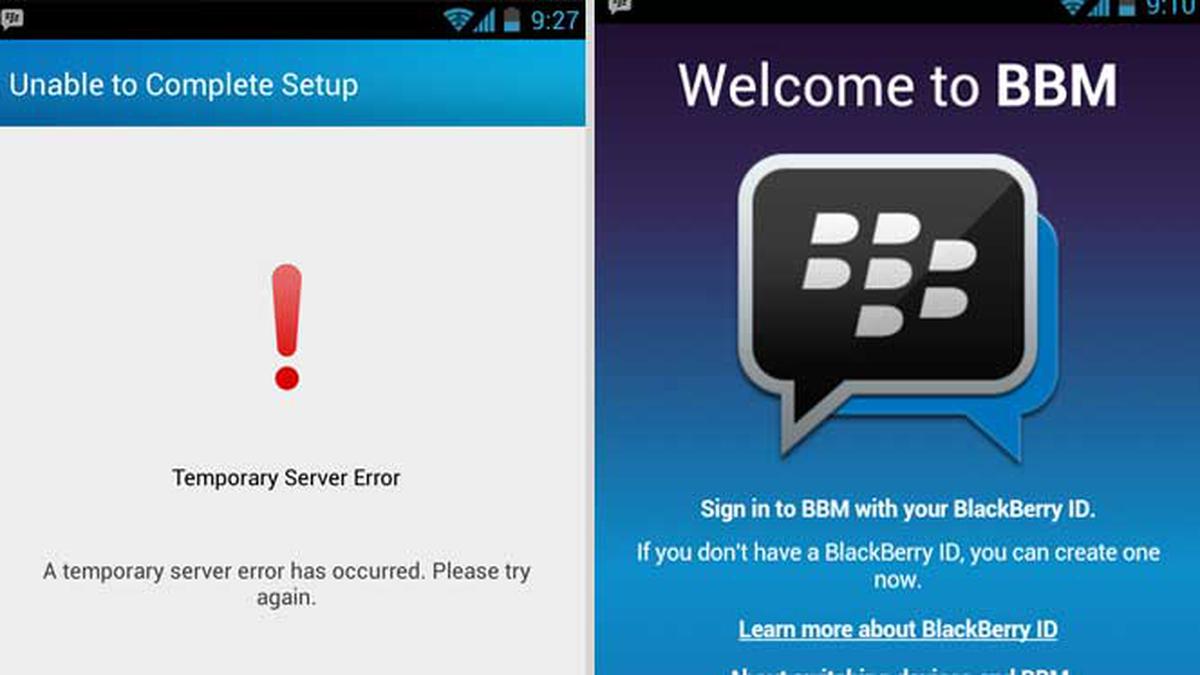 Banyak Diunduh, Server BlackBerry Messenger Error?