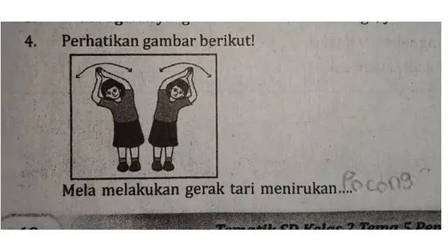 10 Potret Soal Nyeleneh Anak Sekolah, Malah Bikin Bingung
