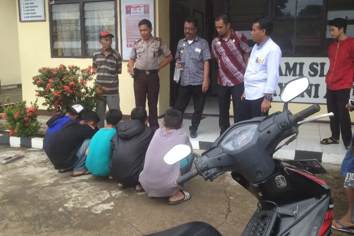 Tawuran Pelajar di Gowa