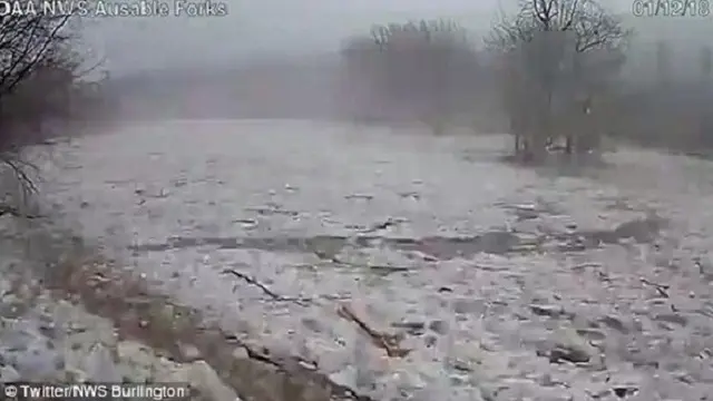 Ice Jam di New York