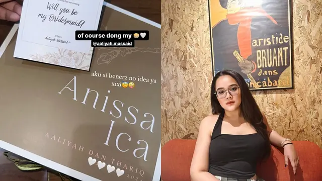 Bridesmaid Pernikahan Aaliyah Massaid