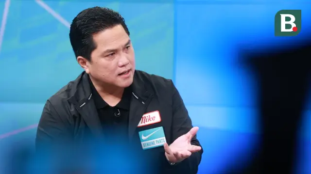 Ketua umum PSSI, Erick Thohir