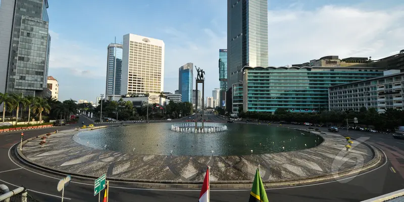 Kondisi Jalan Utama di Jakarta Saat Buka Tutup Arus Lalu Lintas