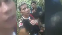 Walaupun dalam pelarian, ada saja narapidana yang kabur dari penjara Brasil yang berfoto 'selfie' dan mengunggah ke media sosial. (Sumber Facebook/Bryan Bremer)