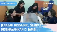 Jenazah Brigadir J yang meninggal dunia akibat baku tembak di rumah Kadiv Propam sempat disemayamkan di kampung halamannya di Jambi. Usai persemayaman, keluarga juga sudah memakamkan jenazah.