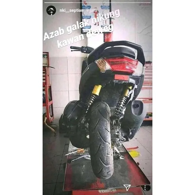 Kumpulan potret skutik yang salah urat (ist)