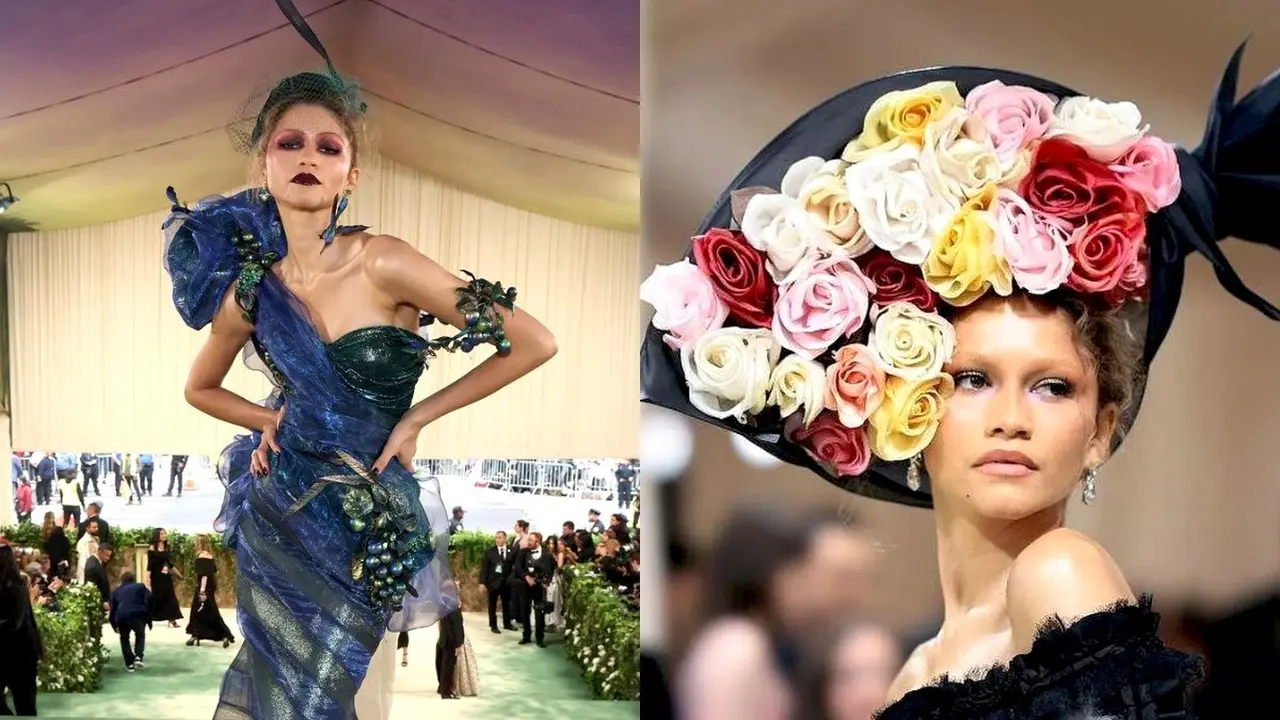 Potret Zendaya Bawa Drama ke Met Gala 2024, Tampil dengan 2 Looks Berbeda