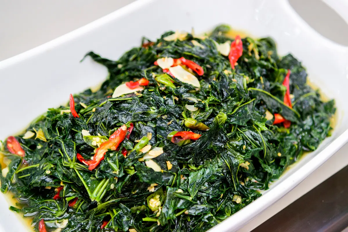 daun singkong