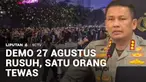Kericuhan antara massa dan aparat usai unjuk rasa Kamis malam berakhir duka. Seorang warga Pejompongan Raya, di kawasan Tanah Abang, Jakarta Pusat, meninggal dunia usai ditangkap sekelompok orang.