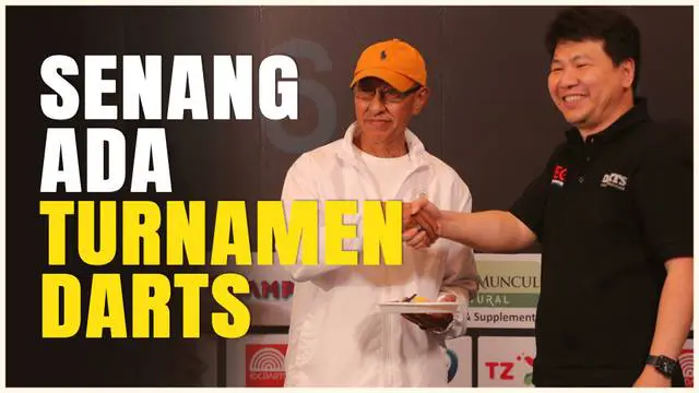 Berita Video, komentar legenda darts terkait turnamen Darts National Competition 2024 Series 4