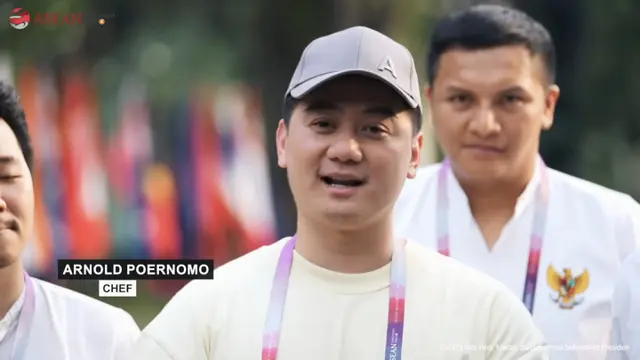 Chef Arnold Poernomo KTT ASEAN 2023 di Jakarta