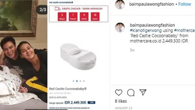 6 Outift Kiano Anak Baim Wong Ditaksir Fantastis, Tas Popok Senilai Rp 30 Juta