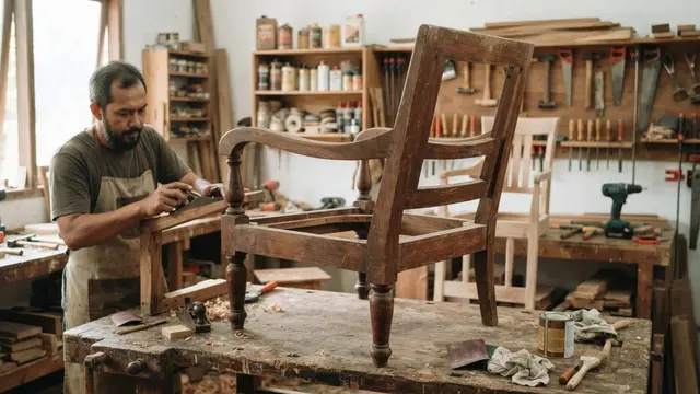 Tanda Furnitur Lama Lebih Baik Diperbaiki Daripada Dibuang