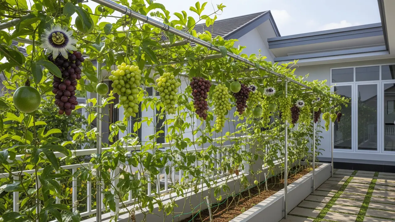 Konsep Kebun Buah Mini Edible Garden