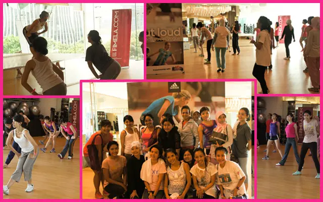 Peluncuran adidas Street Vogue di Celebrity Fitness fX, Sudirman