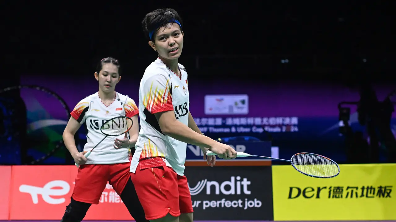 Foto: Terima Kasih! Berikut Potret Perjuangan Tim Bulu Tangkis Putri Indonesia di Final Uber Cup 2024