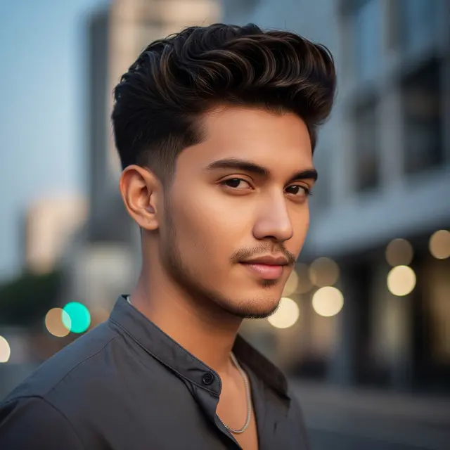 Model Rambut Pria Korea Keriting