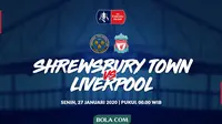 Piala FA - Shrewsbury Town Vs Liverpool (Bola.com/Adreanus Titus)