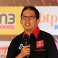  Direktur Utama PT GTS, Joko Driyono saat menjawab pertanyaan pada peluncuran Torabika Soccer Championship presented by IM3 Ooredoo 2016 di Hotel Mulia, Jakarta, Senin (18/4/2016).(Liputan6.com/Helmi Fithriansyah)