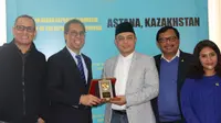 Komisi VII DPR RI dipimpin Tamsil Linrung menggelar pertemuan dengan Kementerian Energi Kazakhstan di Astana, Kazakhstan.