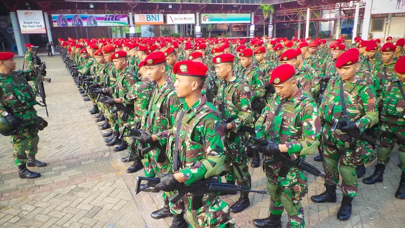 Ribuan Personel TNI Apel Gabungan Jelang Putusan MK