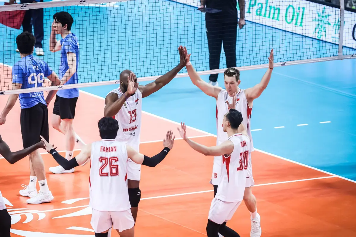 Foto: Tundukkan Wakil Korea Selatan, Jakarta Bhayangkara Presisi Tembus Grand Final AVC Men’s Champions League 2026