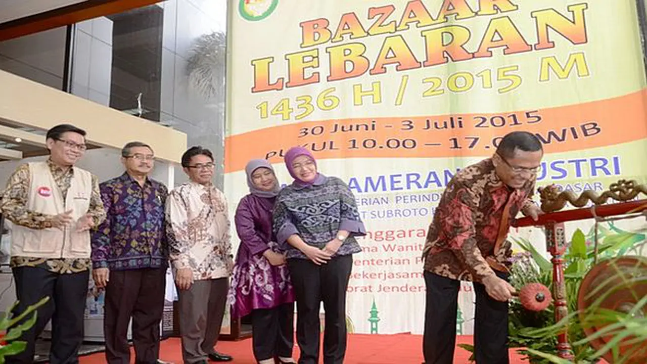 Cari Kebutuhan Lebaran, Datangi Saja Bazar Kemenperin Ini