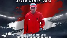 Atlet Indonesia, Riska Andriyani, raih medali perak Asian Games dari kano nomor 200 meter tunggal putri, Sabtu (1/9/2018). (Kemenpora.go.id)