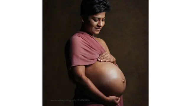 Viral Pasangan Transgender Melahirkan, 6 Potret Maternity Shoot-nya Curi Perhatian