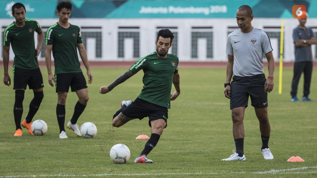 Latihan Timnas Indonesia