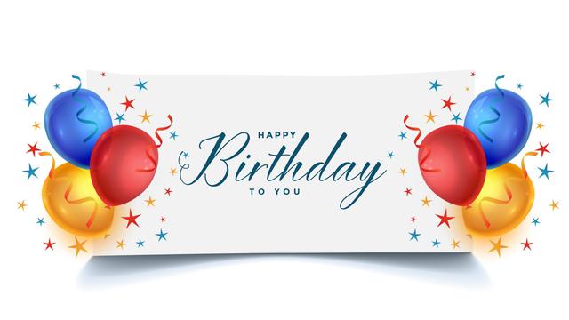 Ilustrasi ucapan, ulang tahun