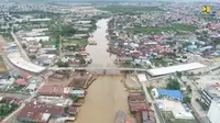 Pembangunan Jembatan Sei Alalak di Banjarmasin, Kalimantan Selatan (dok: PUPR)