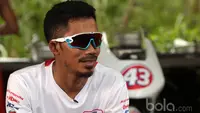 Muhammad Fadli Immamudin, Pebalap Paracycling Indonesia. (Bola.com/Nicklas Hanoatubun)
